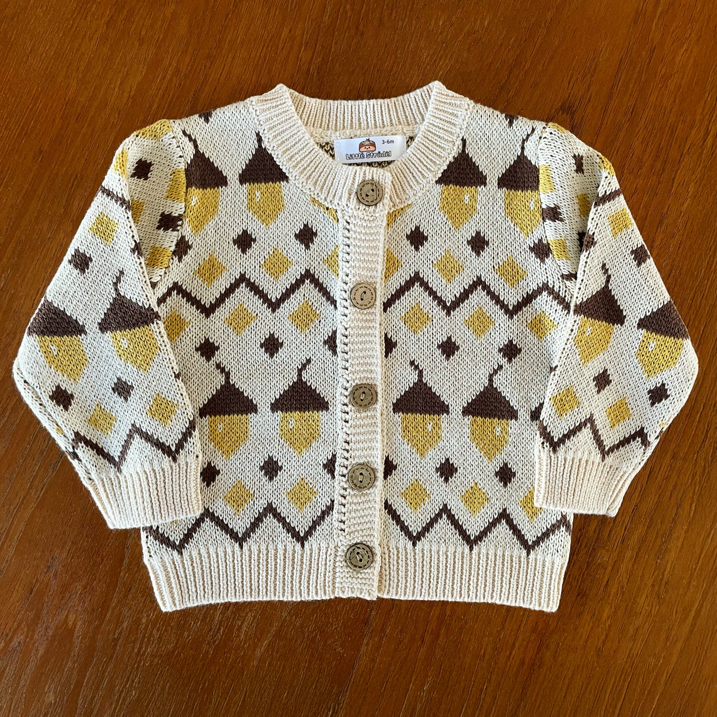 Woodland Acorns Cardigan