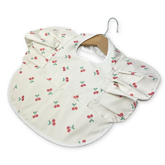 Cherry Baby Pocket Bib
