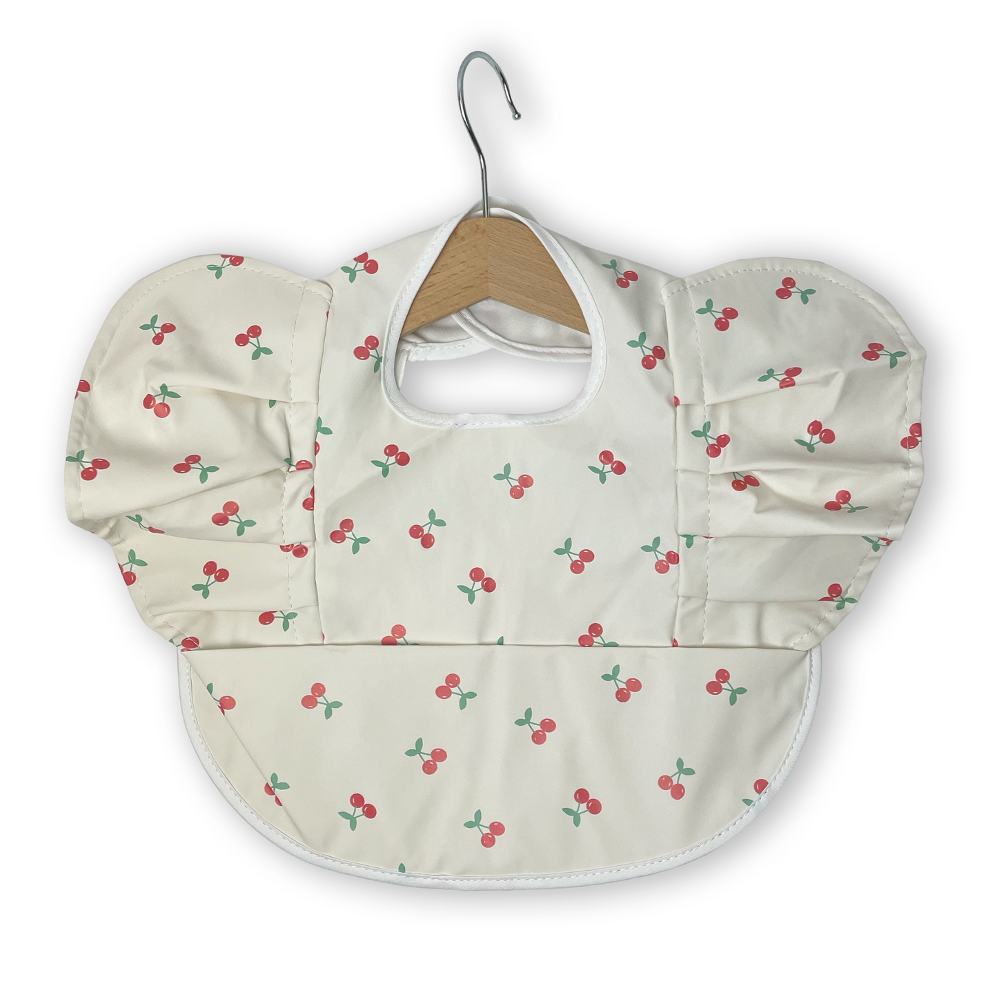 Cherry Baby Pocket Bib