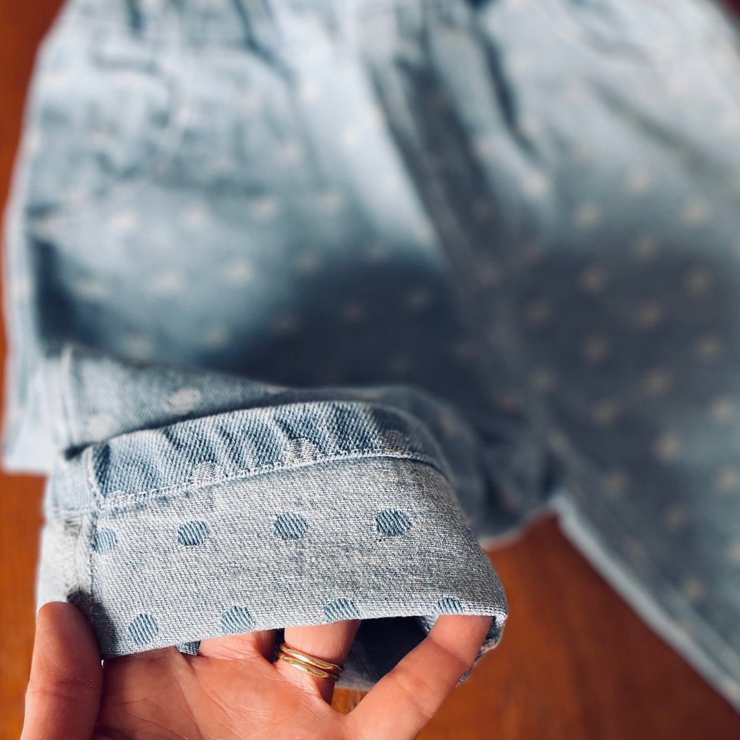 Polka Dot Baby Denim Jeans