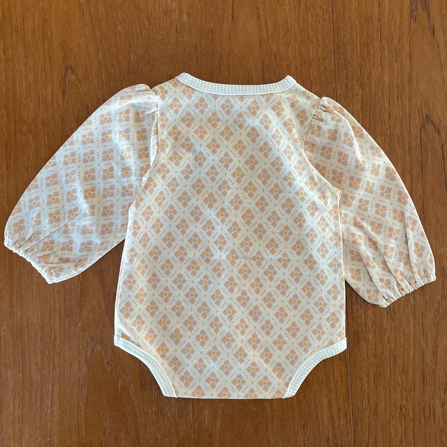 Retro Days Floral Romper