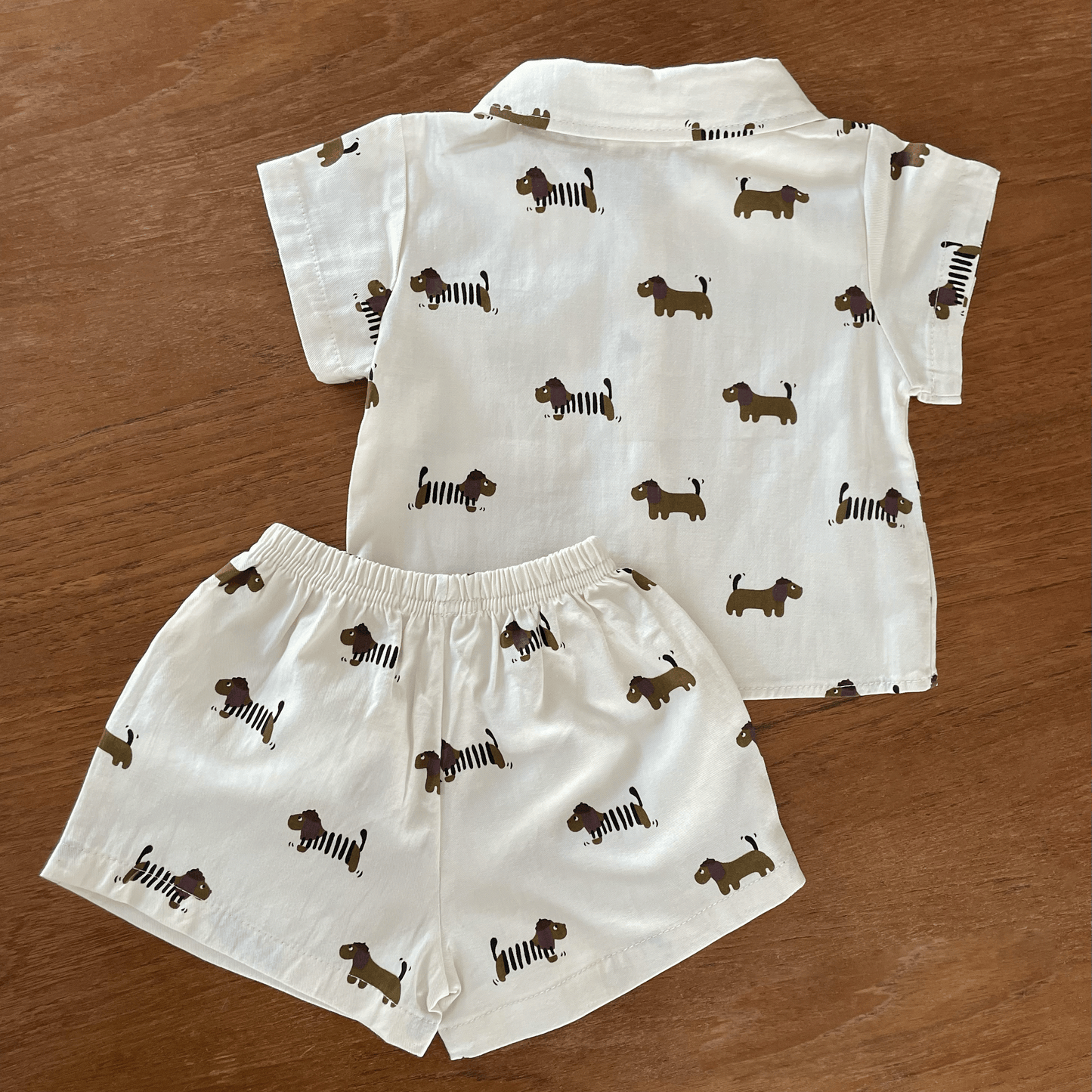 The Sausage Dog Set - Shirt & Shorts