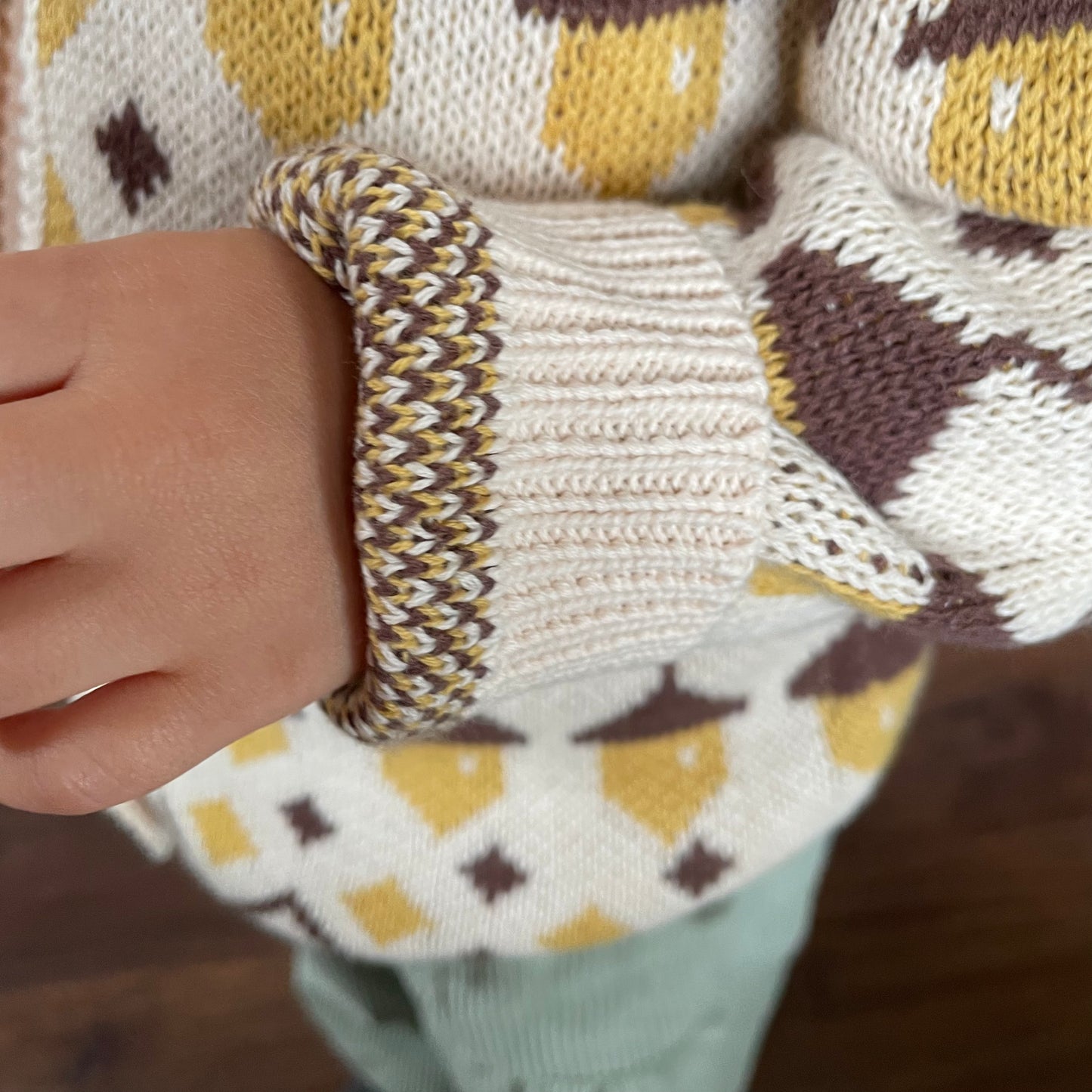 Woodland Acorns Cardigan