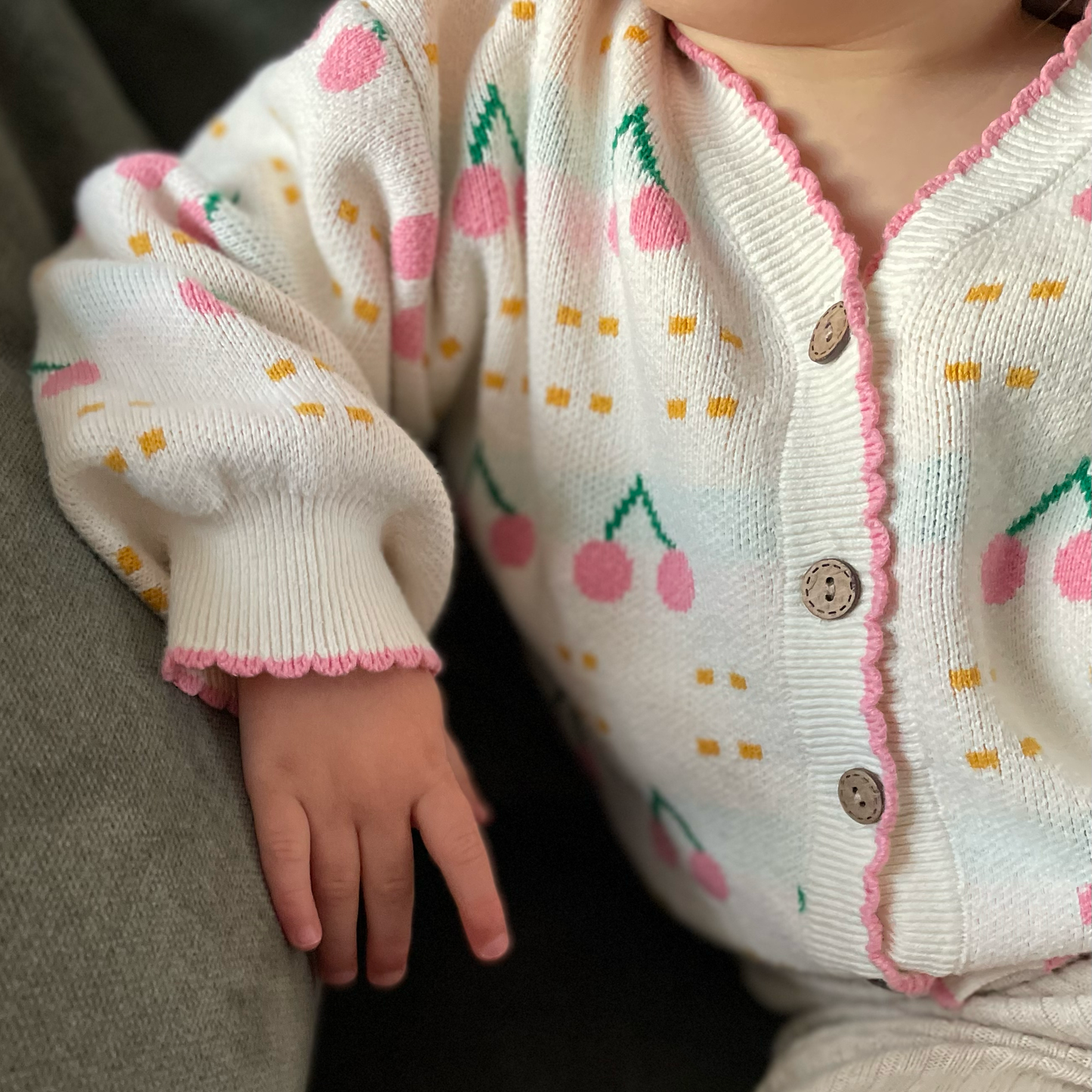 Cherry Trifle Cardigan