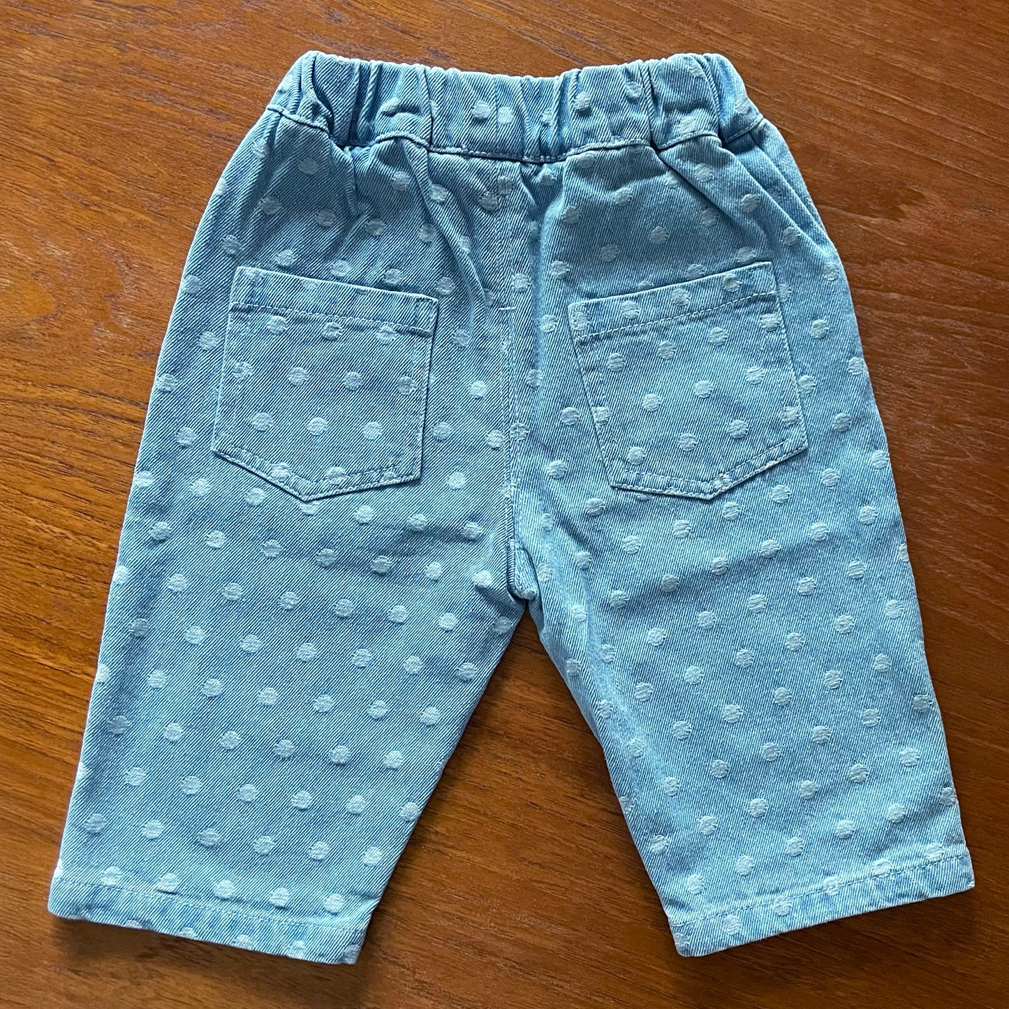 Polka Dot Baby Denim Jeans