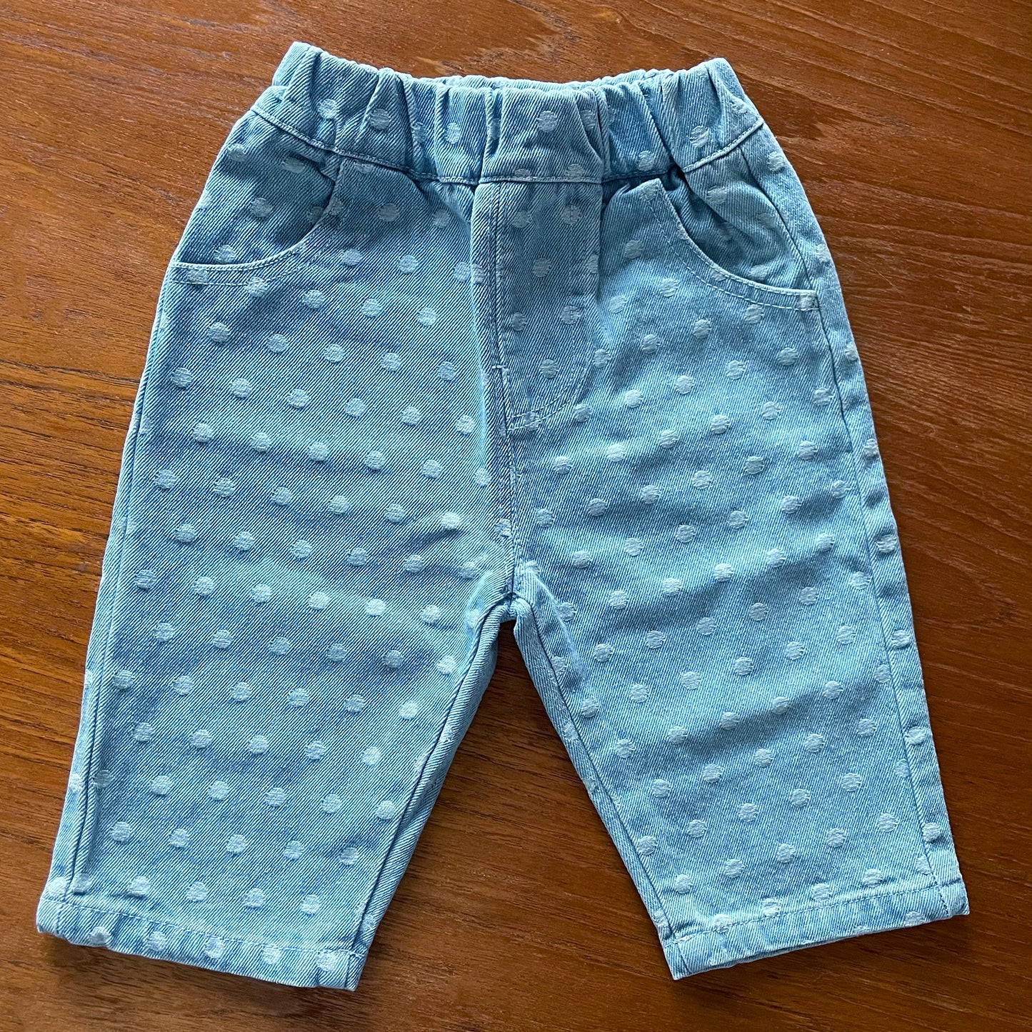 Polka Dot Baby Denim Jeans