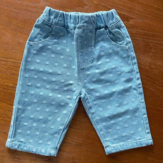 Polka Dot Baby Denim Jeans