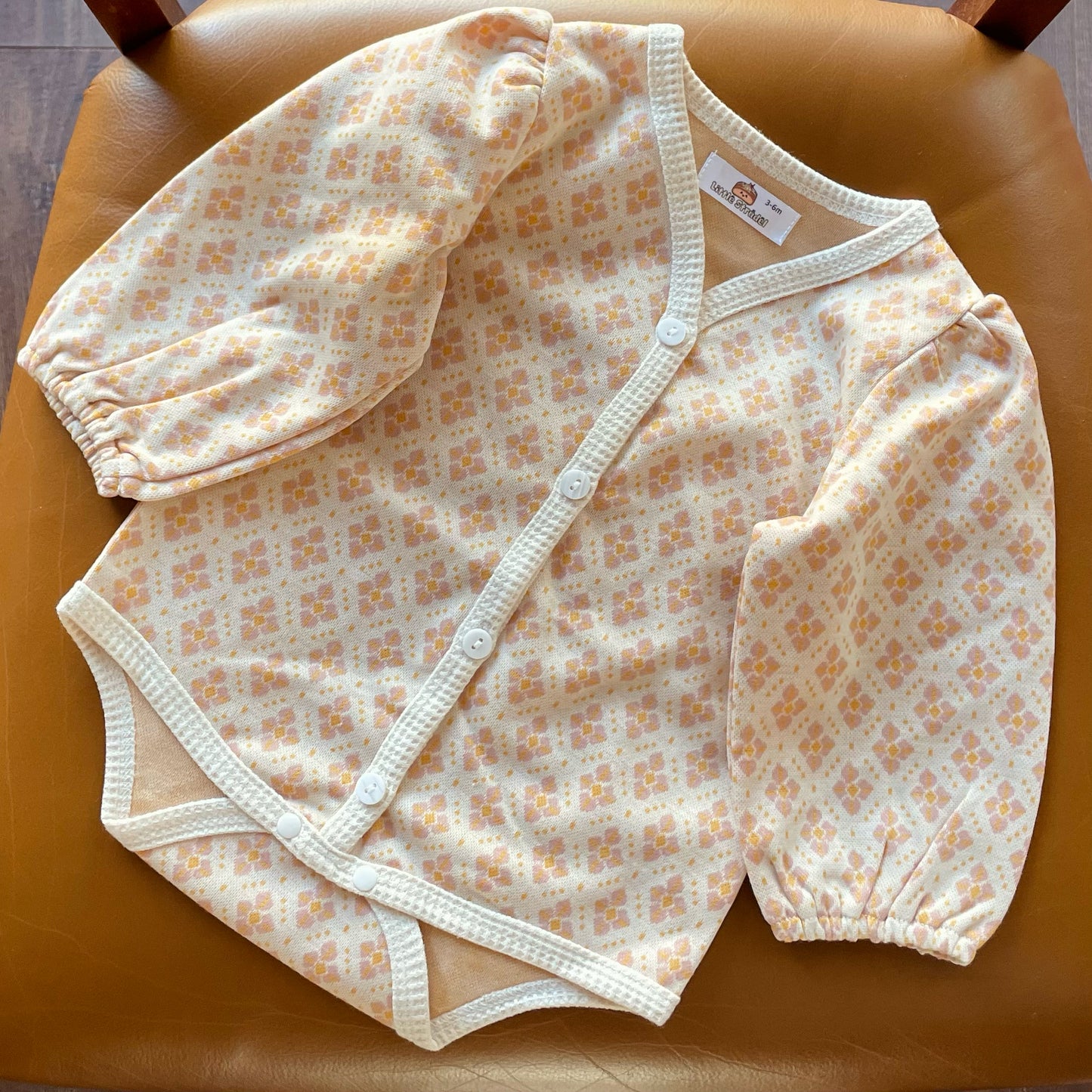 Retro Days Floral Romper