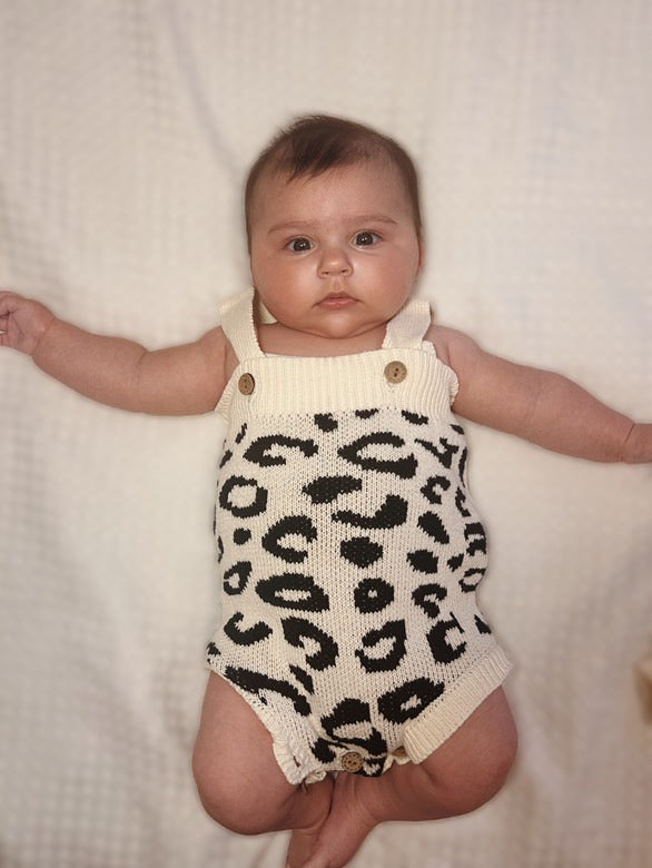 Leopard Romper